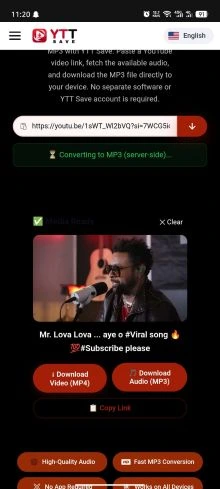 4. Download as MP3